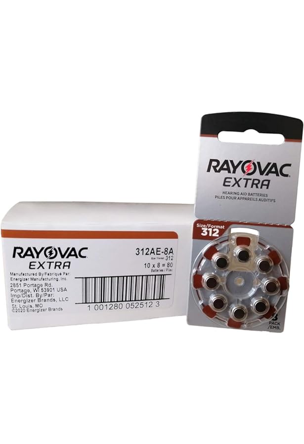 Rayovac 312: Discreet Power for Your Hearing Aids